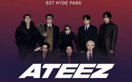 ATEEZ Naik Panggung BST Hyde Park London, Bukti Nyata Dominasi Global Tanpa Perlu Keras-keras