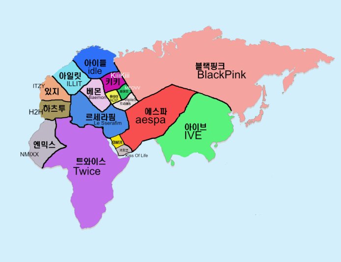 [enter-talk] 2026 GIRL GROUP WORLD MAP