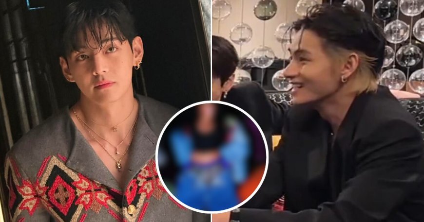 BTS’s V Confesses He’s Going To DM A Female Singer After “AMAs” - Photo 1