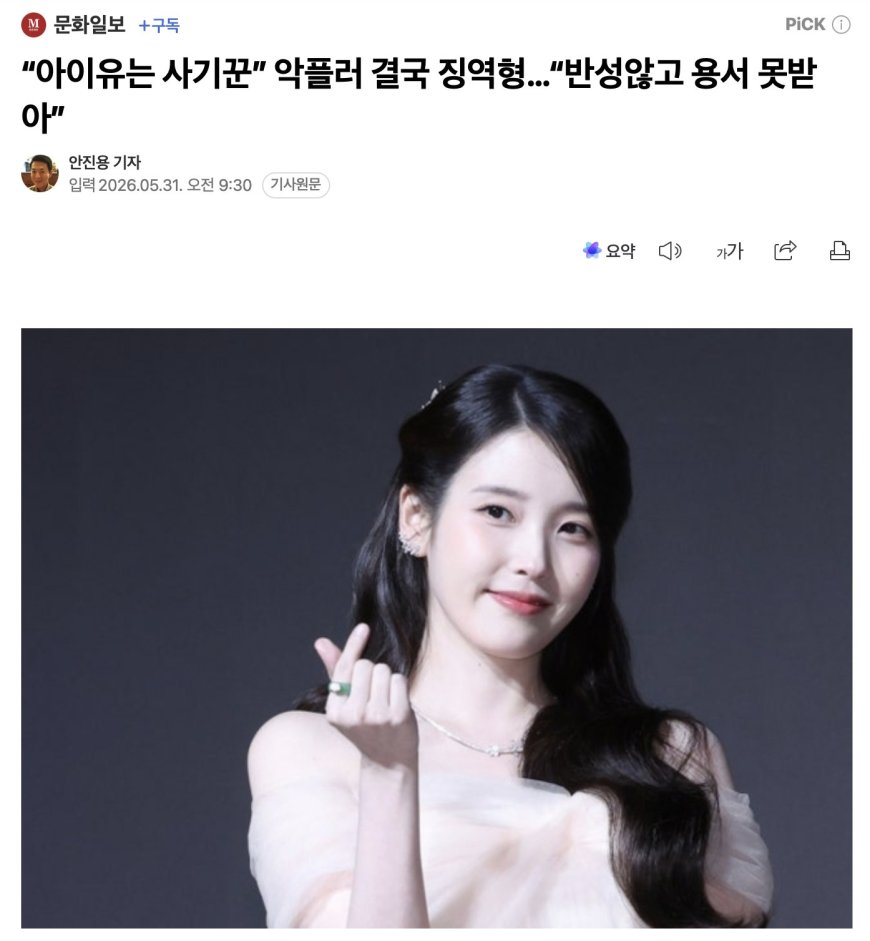 IU Sparks Massive Controversy After Woman Hit With Prison Sentence For Insulting Her Online - Photo 3