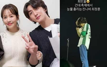Choi Jung Hoon (Jannabi) Emosional di Festival Kampus, Netizen Langsung Hubungkan dengan Hubungannya dengan Han Ji Min