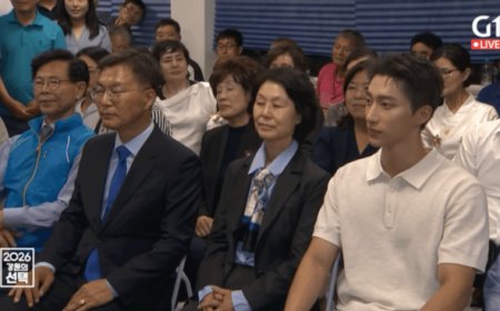 From20 Diserang Netizen Sayap Kanan Ekstrem Saat Dukung Ayahnya di Pilkada Gangneung, Balas dengan Sikap Dewasa & Album Baru